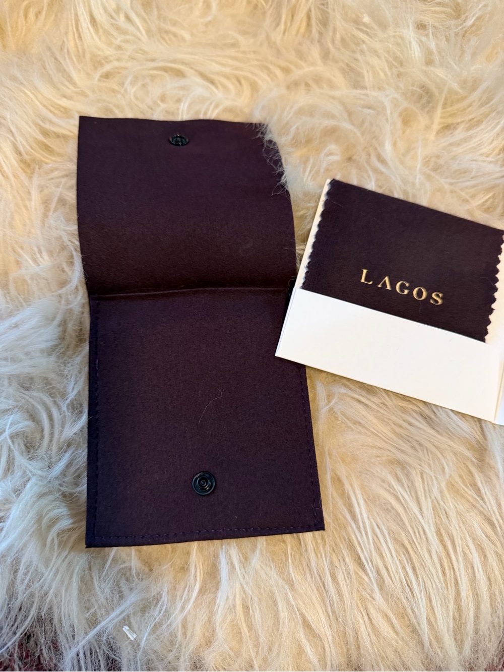 LAGOS Jewelry Pouch with Polishing Cloth - 2 packs - Picture 4 of 5